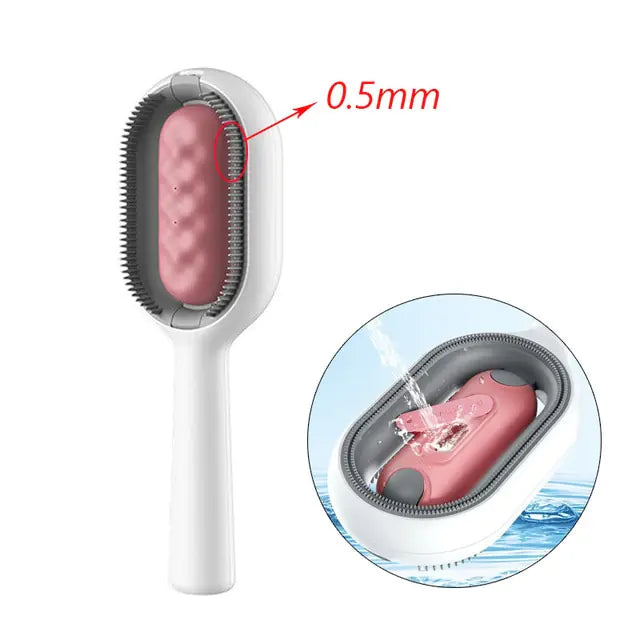 Pawtank FurEase - 2 in 1 Pet Grooming Brush